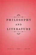 Philosophy and Literature